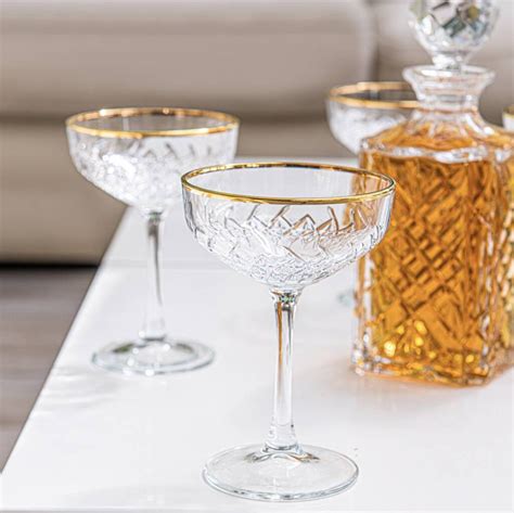 Champagne Coupe Gold